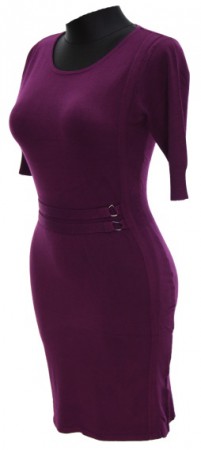 elegantné úpletové šaty